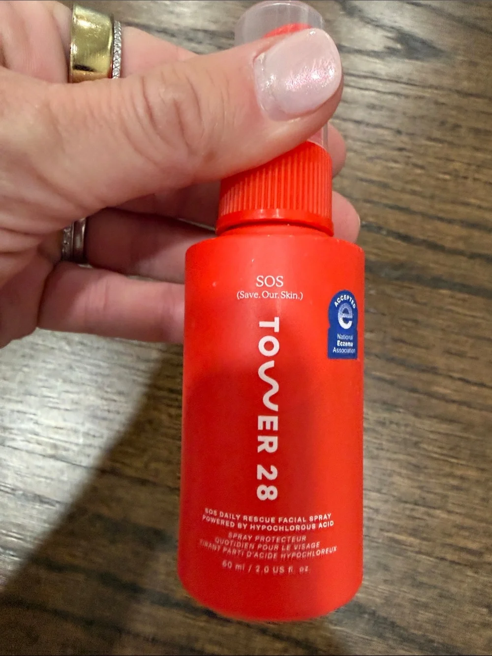 Tower 28 SOS Spray & Supergoop! (RE)Setting Mist Duo - travel friendly